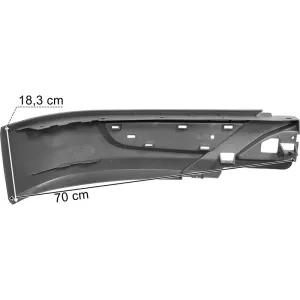 Mercedes Actros MP3 Spoiler Lewy Niski