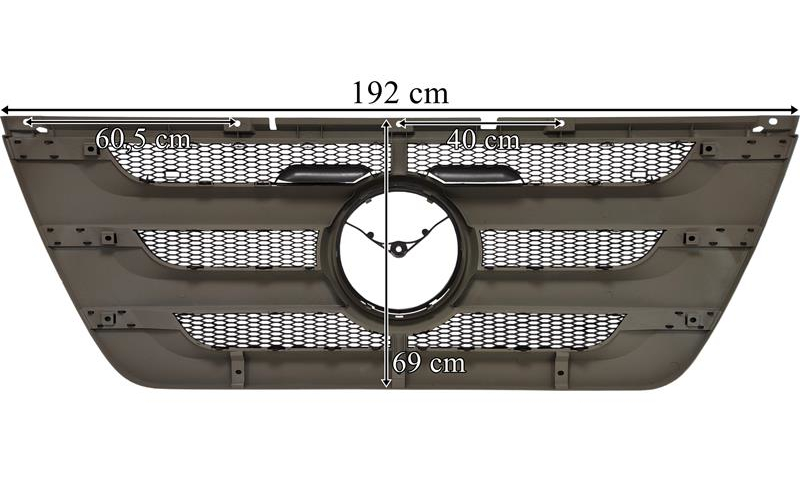 Mercedes Actros MP3 Mega Space Grille With Mesh