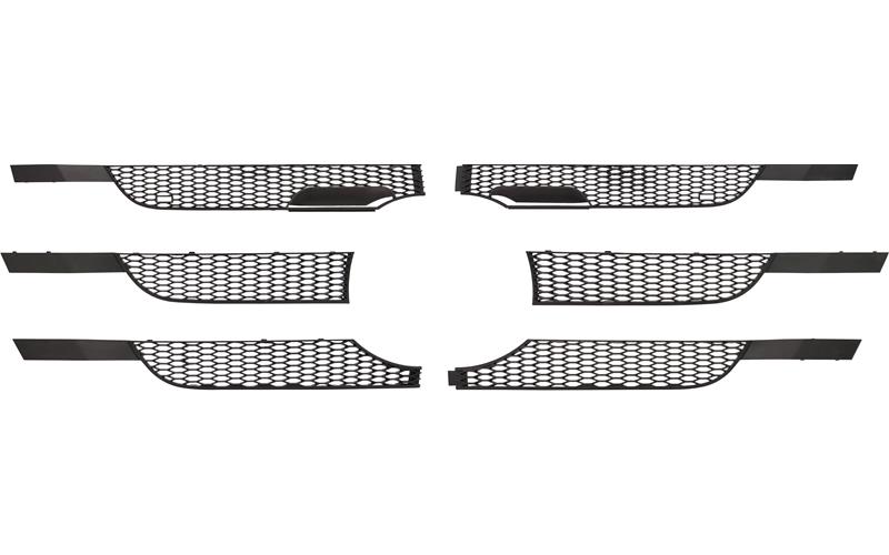 Mercedes Actros MP3 Mega Space Ensamble Filet Pour Calandre / Grille (6 Pièces)