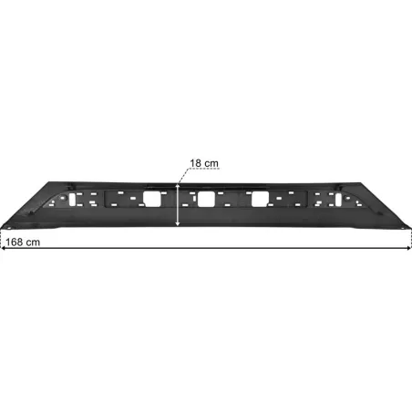 Mercedes Actros MP3 Spoiler środek Niski