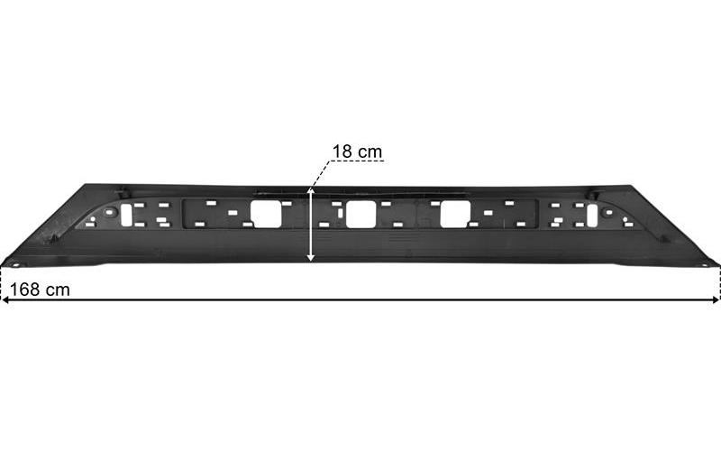 Mercedes Actros MP3 Spoiler środek Niski