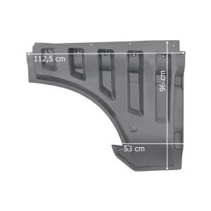 Mercedes 963 MP4 / MP5 Extensión de Puerta Izq (Gris)