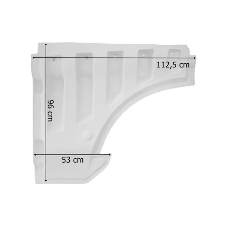 Mercedes 963 MP4 / MP5 Door Extension RH
