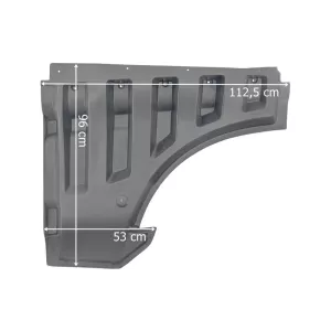 Mercedes 963 MP4 / MP5 Türverlängerung Rechts (Grau)