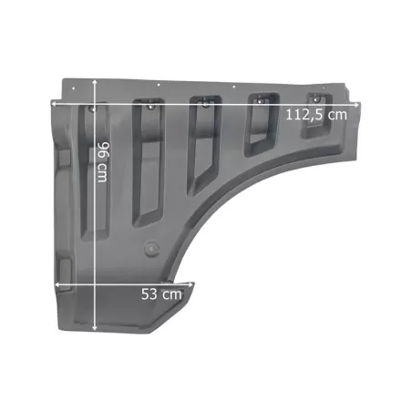 Mercedes 963 MP4 / MP5 Extension de Porte Droite (Gris)