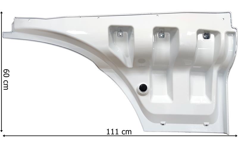 Mercedes MP4 960 Extensión de Puerta Izq Blanca