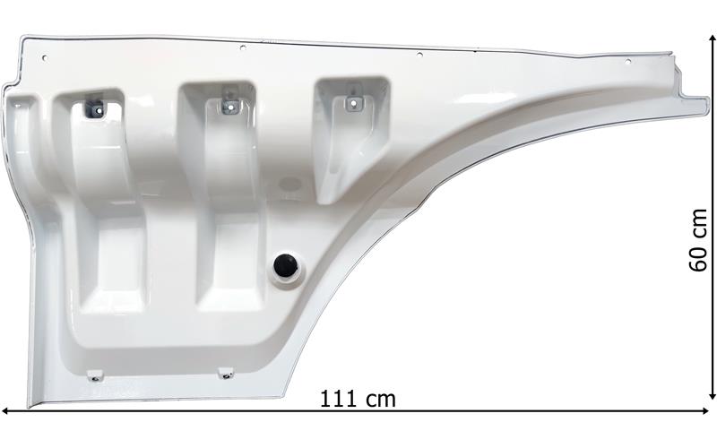 Mercedes MP4 960 Extensión de Puerta Dch Blanca