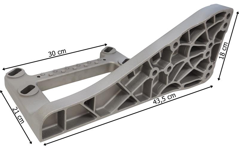 Mercedes Actros MP2 / MP3 LS Lower Step Bracket LH