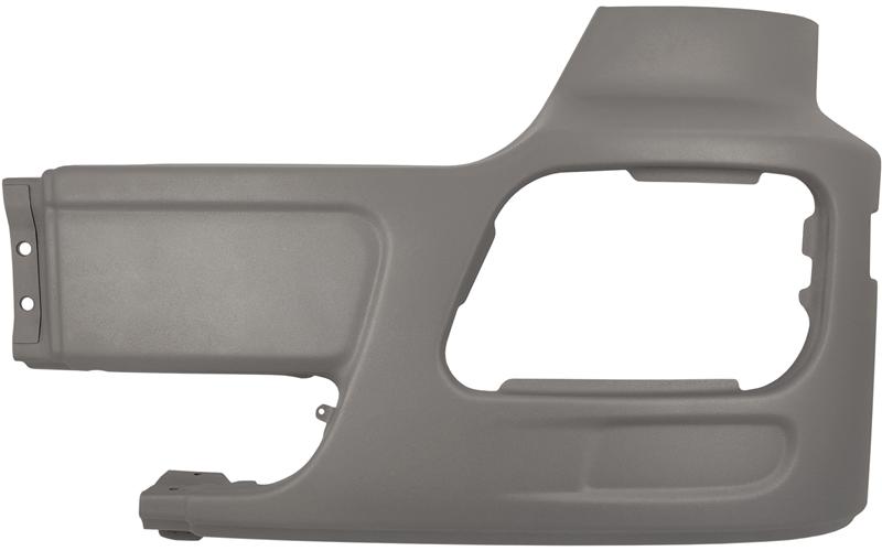 Mercedes Actros MP3 Bumper LH Metal (Without Fog Lamp Hole)