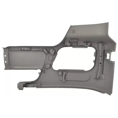 Mercedes Actros MP3 Parachoques Derecho Metálico (sin Orificio para Antiniebla)