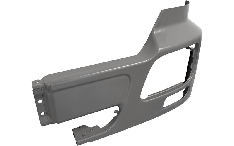 Mercedes Actros MP3 Pare-chocs Gauche (Métal, Avec Trou Pour Feu Antibrouillard)