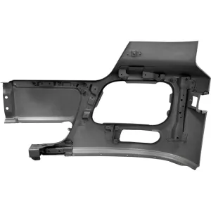 Mercedes Actros MP3 RH Metal Bumper (With Fog Lamp Hole)