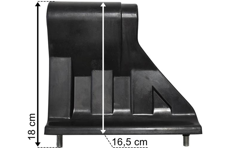 Mercedes Actros MP3 Budowlany Stopień Dolny Podwieszany (Krótki 18 cm)