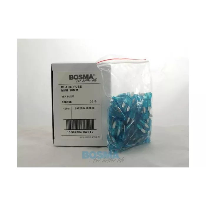 Bosma Fusible Plano Mini 15A Azul