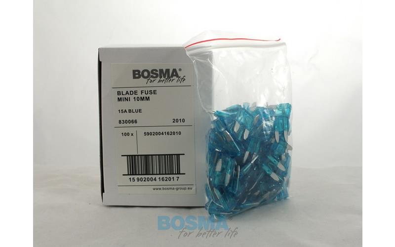 Bosma Fusible Plano Mini 15A Azul
