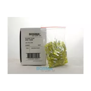 Bosma Flat Fuse Mini 20A Yellow