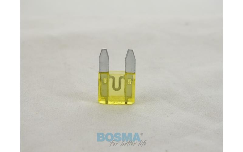 Bosma ПЛОСКИЙ ПРЕДОХРАНИТЕЛЬ МИНИ 20A ЖЁЛТЫЙ