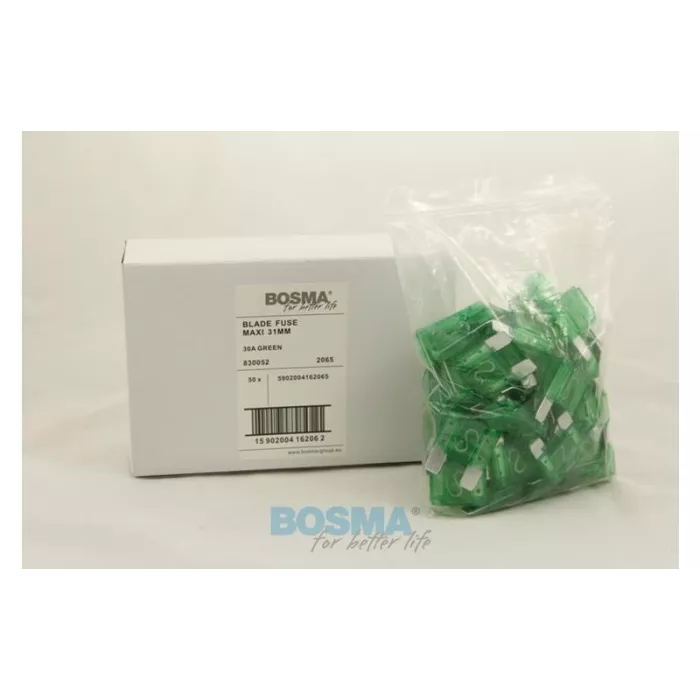 Bosma Flachsicherung Maxi 30A Grün