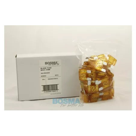 Bosma Fusible Plano Maxi 40A Naranja