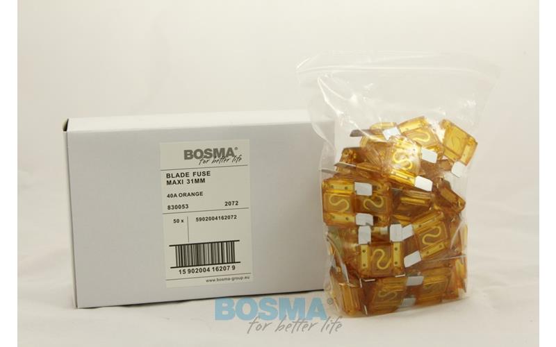Bosma Fusible Plano Maxi 40A Naranja