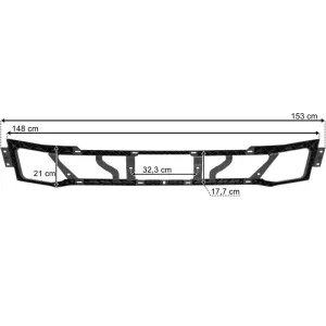 Ford F-Max Support de Calandre / Grille Central