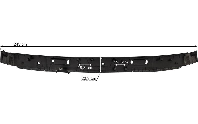 Ford F-Max Panel Inferior del Parabrisas