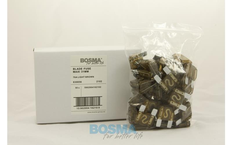 Bosma Fusible Plano Maxi 70A Marrón Claro