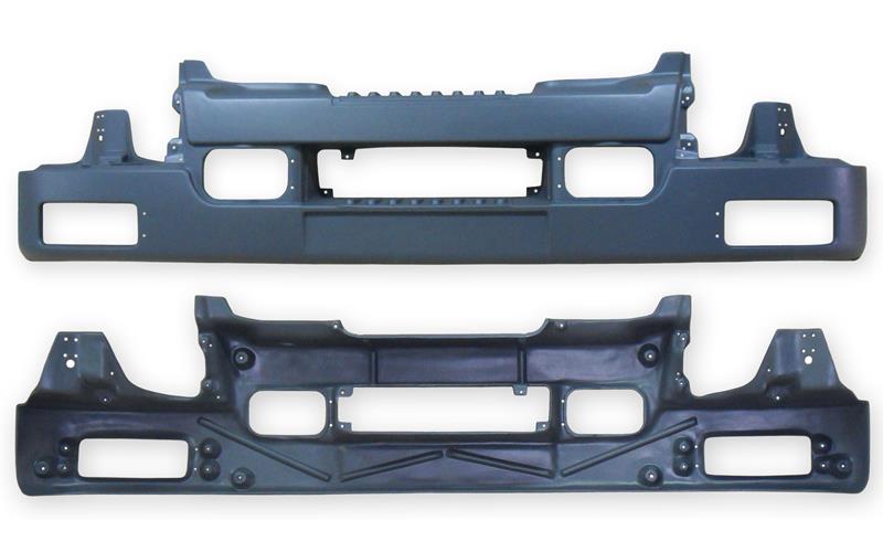 Renault Midlum Front Bumper With Fog Lamp Hole (Rtm / High)