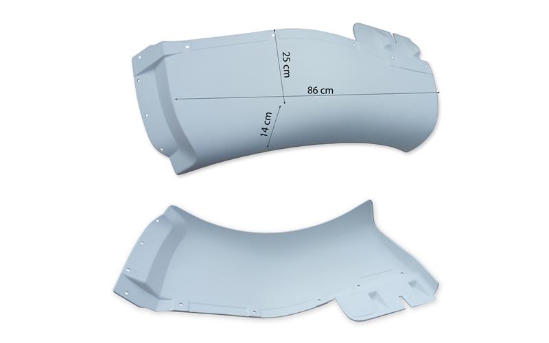 Renault Midlum DXi Volvo FL Undercab Mudguard LH