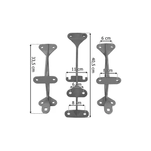 Renault Midlum / Volvo FL / FE Sun Visor Mounting Kit