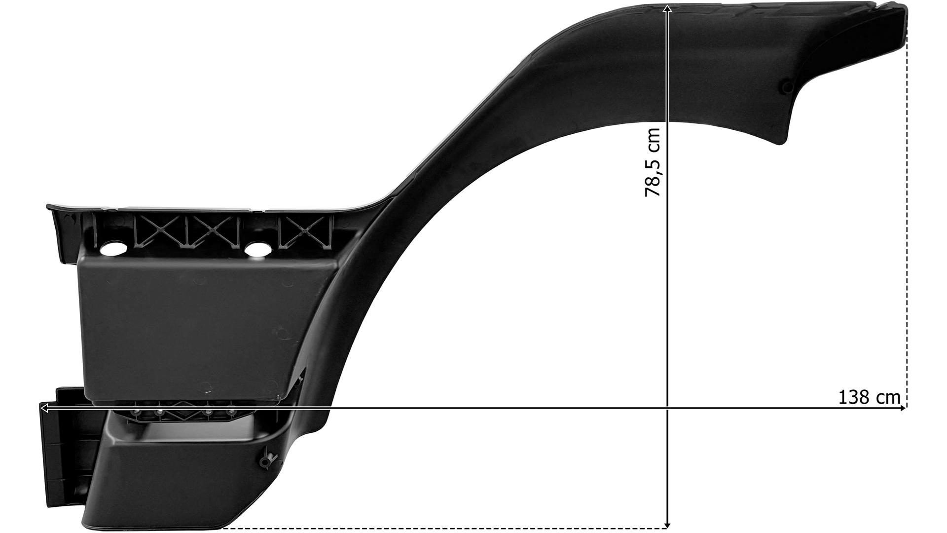Renault Midlum Lower Step RH (Construction)