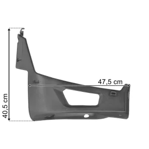 Renault Gama D Narożnik Zderzaka Lewy z Halogenem