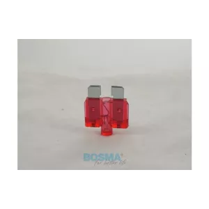Bosma Fusible Plano Standard con Indicador de Fusión 10A Rojo