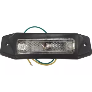 MAN F90 / F2000 White Marker Lamp With Frame