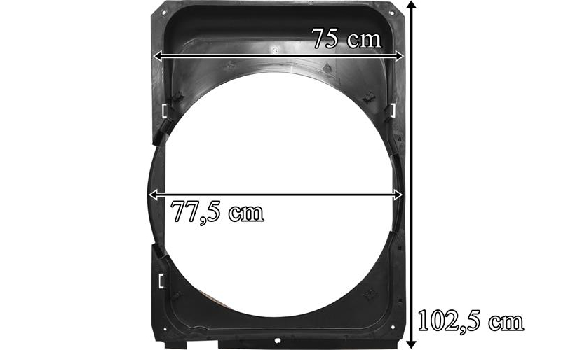 MAN F90 / F2000 Couvercle de Radiateur