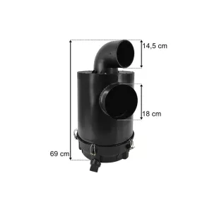 MAN F2000 Osłona Filtra Powietrza Metal