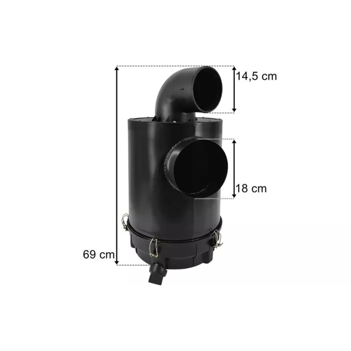 MAN F2000 Osłona Filtra Powietrza Metal