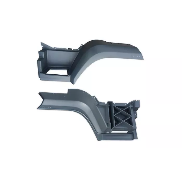 MAN L2000 / M2000 12t Escalón Superior Gris Izq