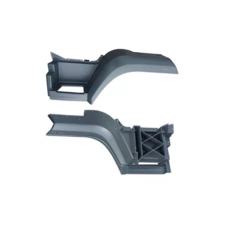 MAN L2000 / M2000 12t Escalón Superior Gris Izq