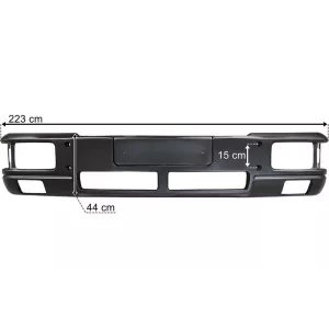 MAN L2000 7.5t (1993-2000) Vordere Stoßstange Mit Zwei Nebelscheinwerfer-Ausschnitten