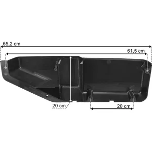 MAN F2000 Vide-poche Potière Droite