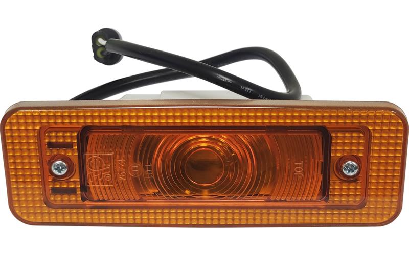 MAN F90 / F2000 Turn Signal Lamp In Metal Bumper RH / LH