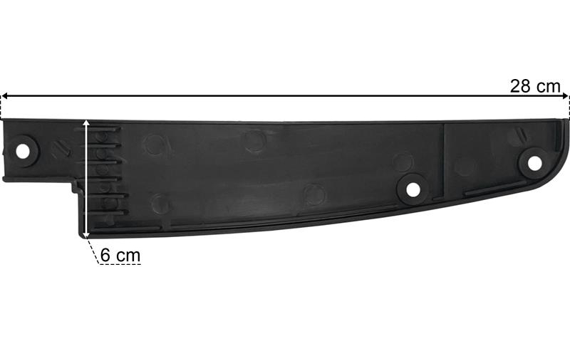 MAN F2000 Spoiler Cover 25cm RH