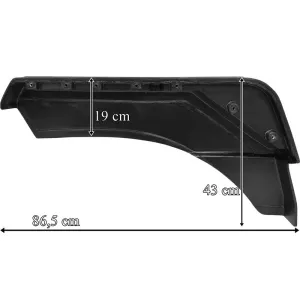 MAN F2000 Mudguard Narrow Cab LH