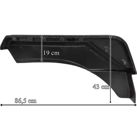 MAN F2000 Guardabarros de Cabina Estrecha Izq