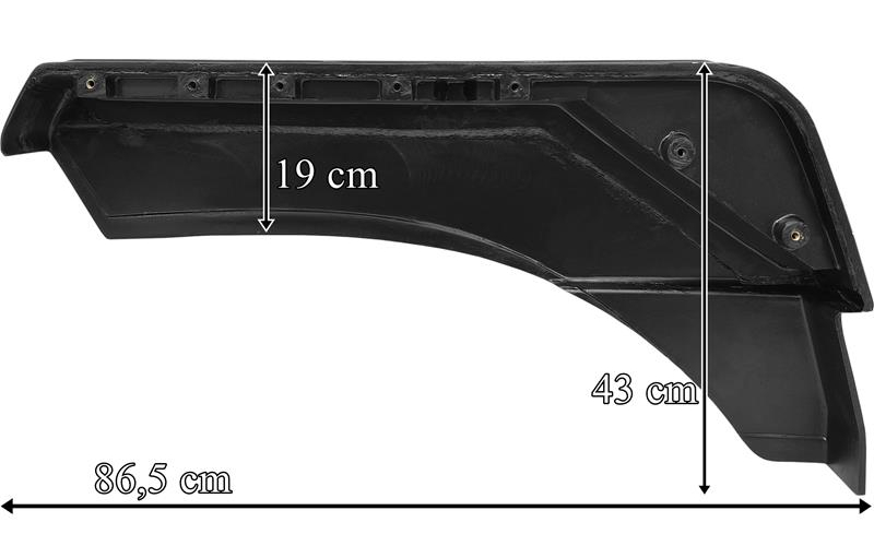 MAN F2000 Mudguard Narrow Cab LH