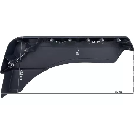 MAN F2000 Guardabarros de Cabina Estrecha Dch
