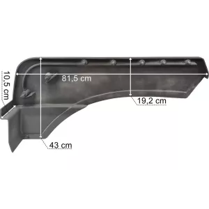 MAN F2000 Błotnik Szeroka Kabina Prawy