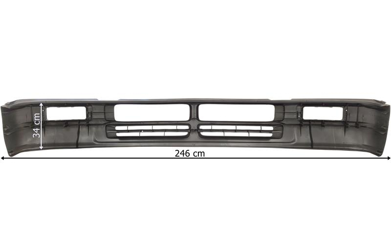 MAN F2000 Spoiler Debajo de Paragolpes (35cm)