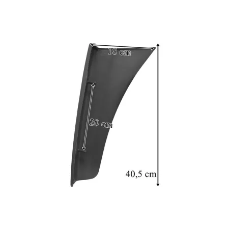 MAN F2000 Garde-boue / Aile de Marchepied Gauche (Court - 41cm)